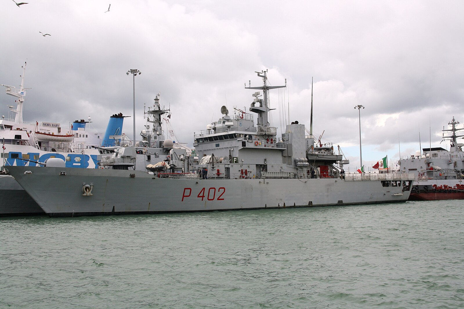 military vessel