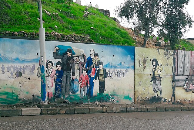 street art in Akre (Iraq Kurdistan)