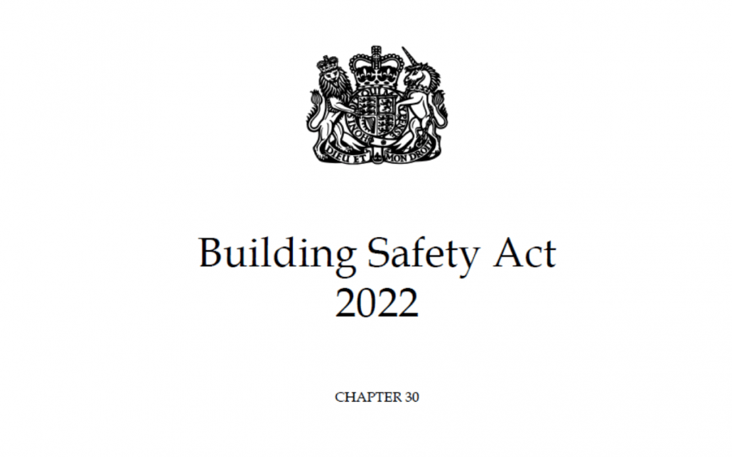 Building Safety Act cover