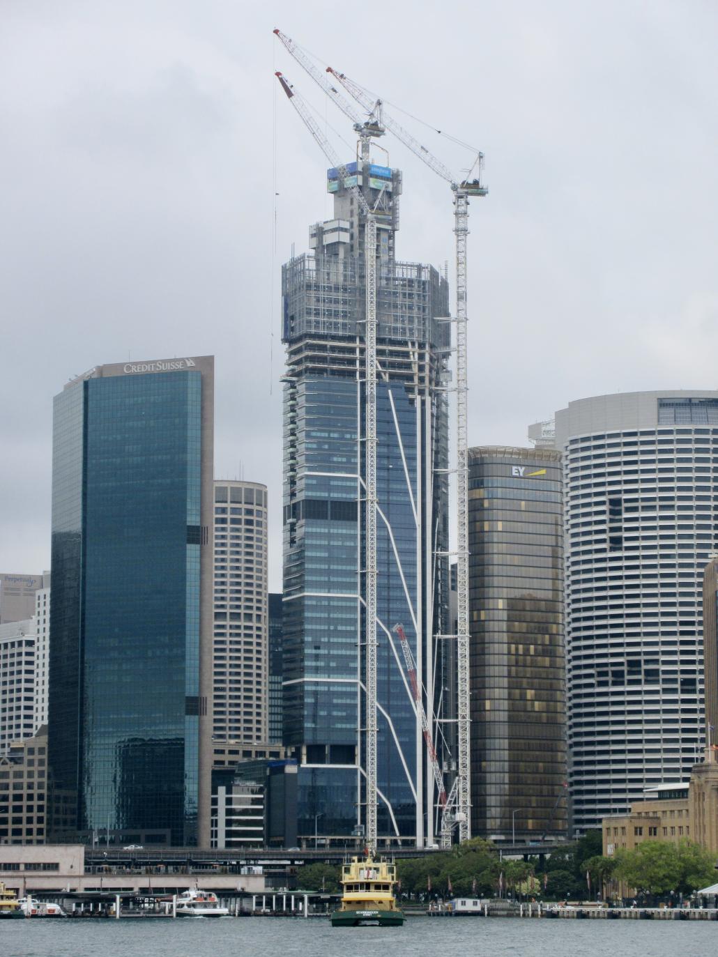 Construction at Circular Quay, Sydney