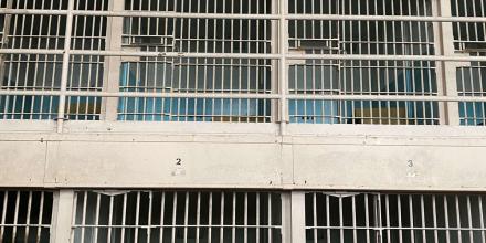 Photo of a prison cell