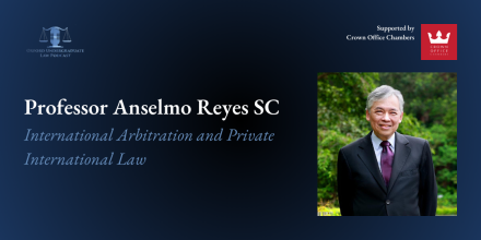 Thumbnail for the podcast episode featuring a photo of Professor Reyes.