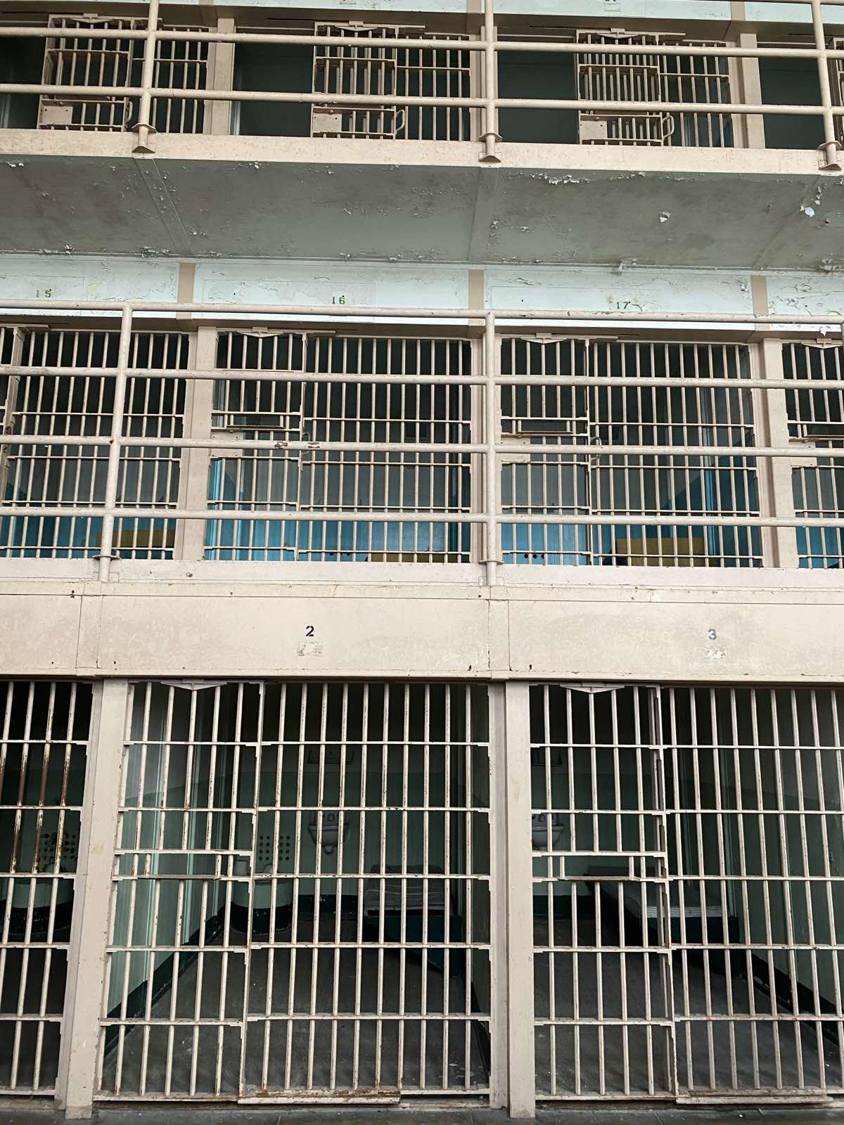 Photo of a prison cell